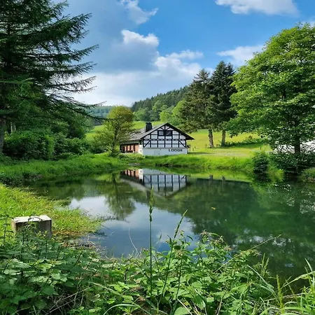別荘 Rueckzugsort Am Teich In ヴィンターベルク