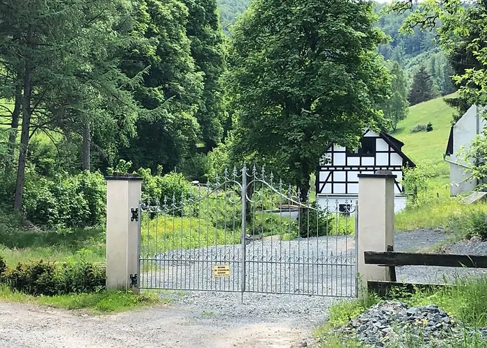 Rueckzugsort Am Teich In 別荘